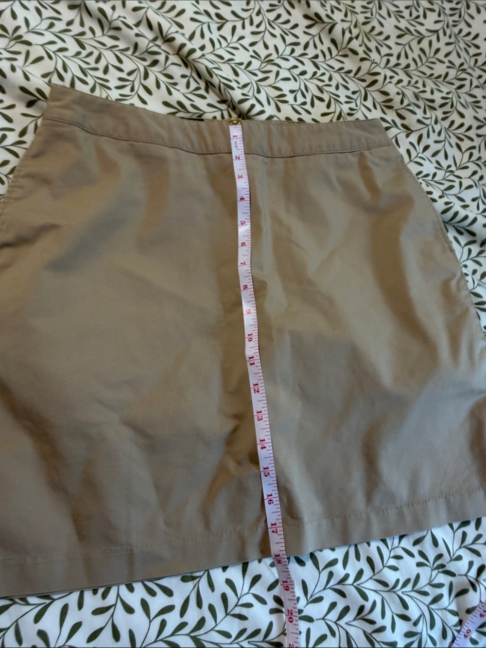 adidas Beige A-Line Skort for Women - Picture 5 of 8